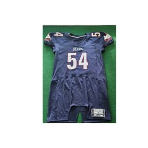 Chicago Bears #54 Football Jersey AXL NFL‎ Navy Blue Urlacher